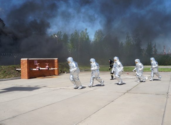 В Кузбассе МЧС отработали мастерство по ликвидации лесного пожара
