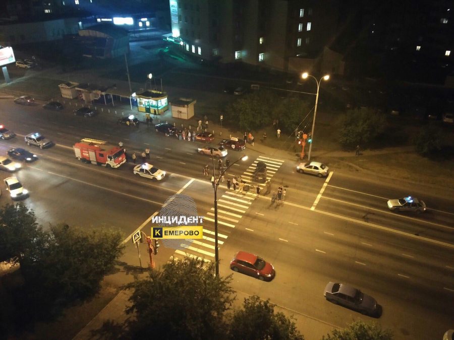 ГИБДД: ночное ДТП с мотоциклом в Кемерове произошло по вине автоледи
