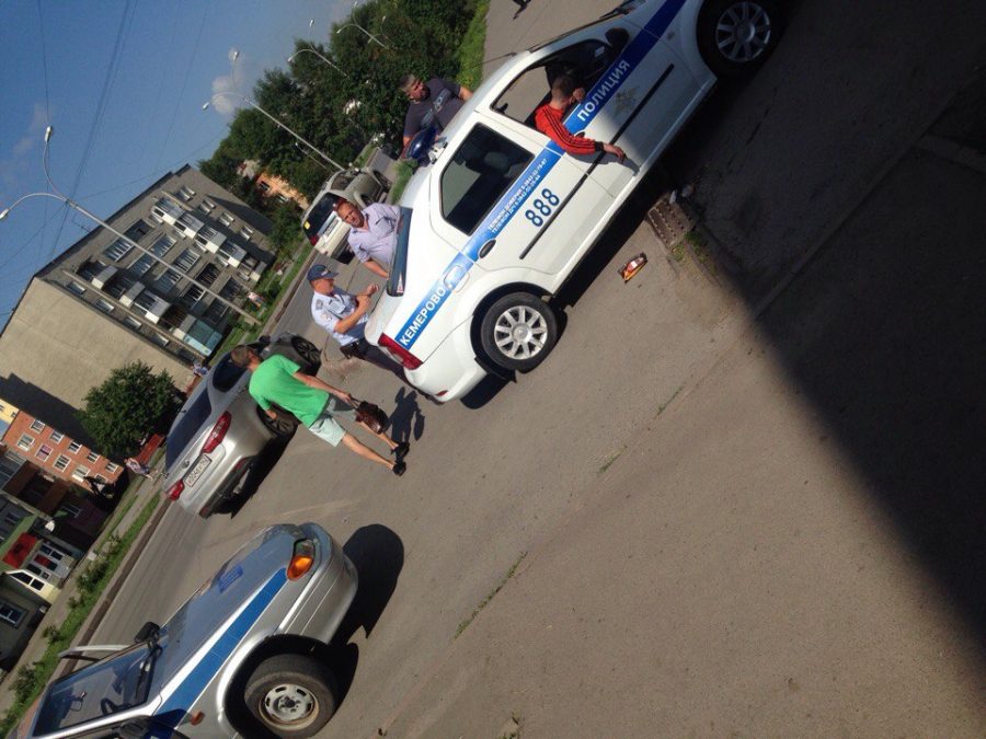Сотрудники ГИБДД задержали пьяного кемеровчанина за рулём чужого авто такси