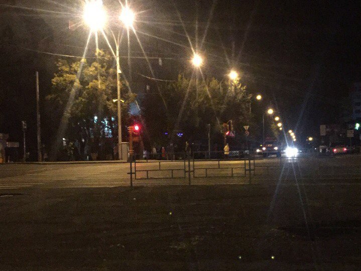 Ночью в Кемерове  эвакуировали общежитие из-за подозрительного пакета
