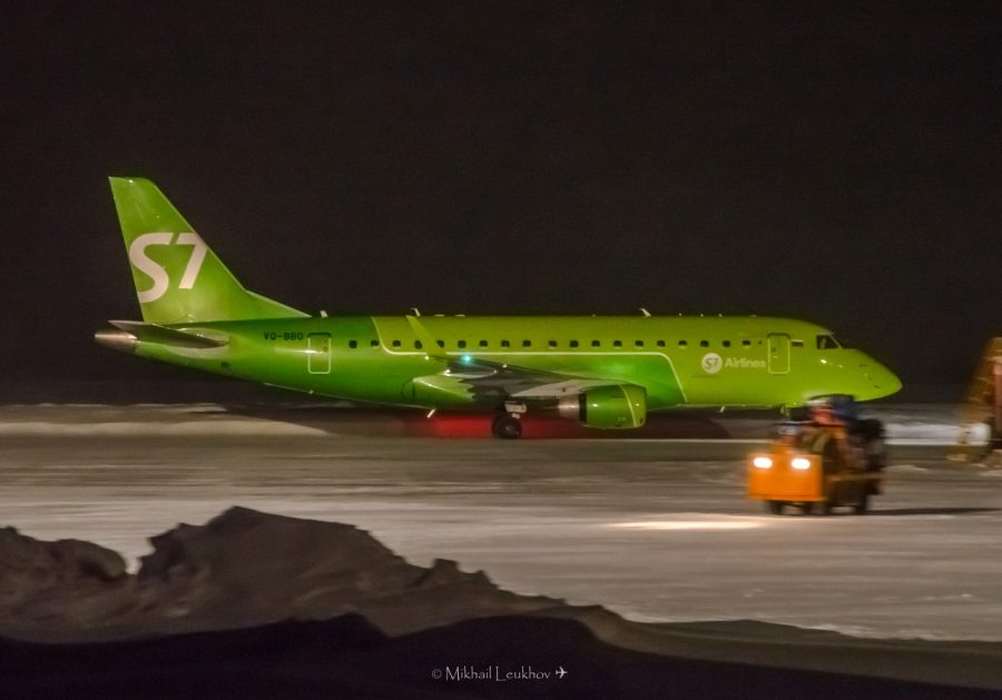 Появились фото первого рейса Кемерово – Новосибирск