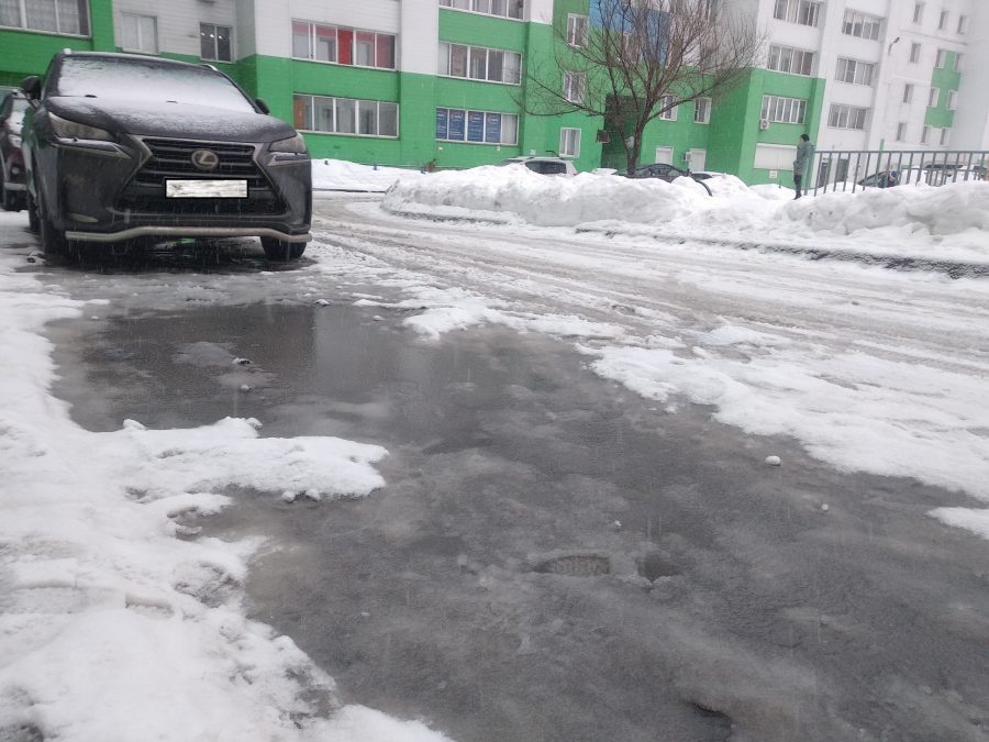 Ранняя оттепель в Кузбассе создаёт проблемы