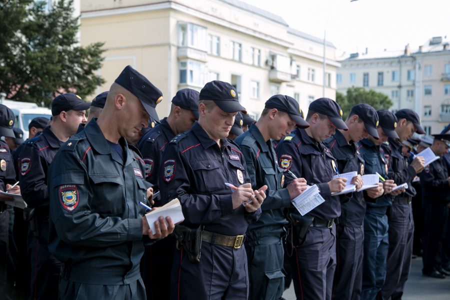 За соблюдением масочного режима в Кемерове теперь следят силовики