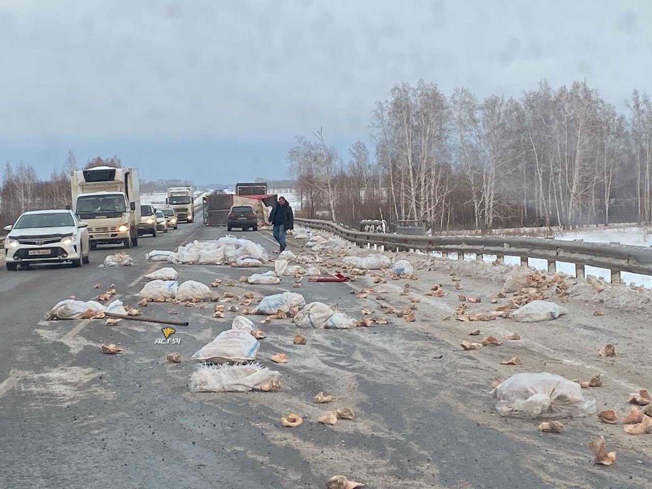 Вот это «расчленёнка»: после ДТП трассу в Сибири завалило кусками тел
